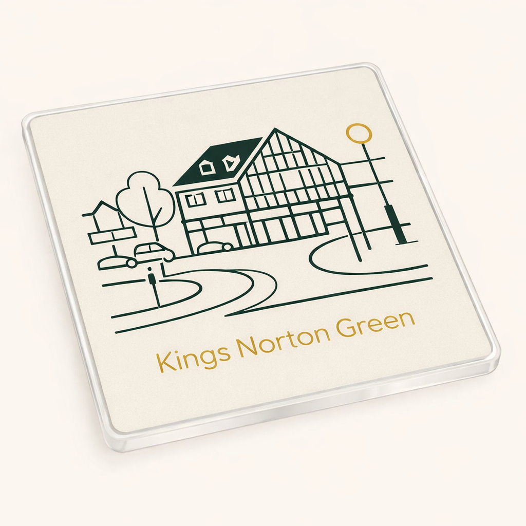 Kings Norton - Coaster - Geometric Lines - Kings Norton Green