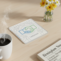 Ladywood - Coaster - Geometric Lines - Community