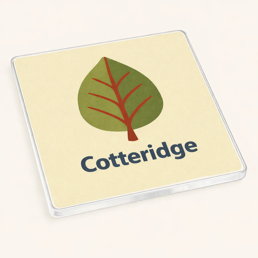 Cotteridge - Coaster - Mid-Century Retro - Leaf