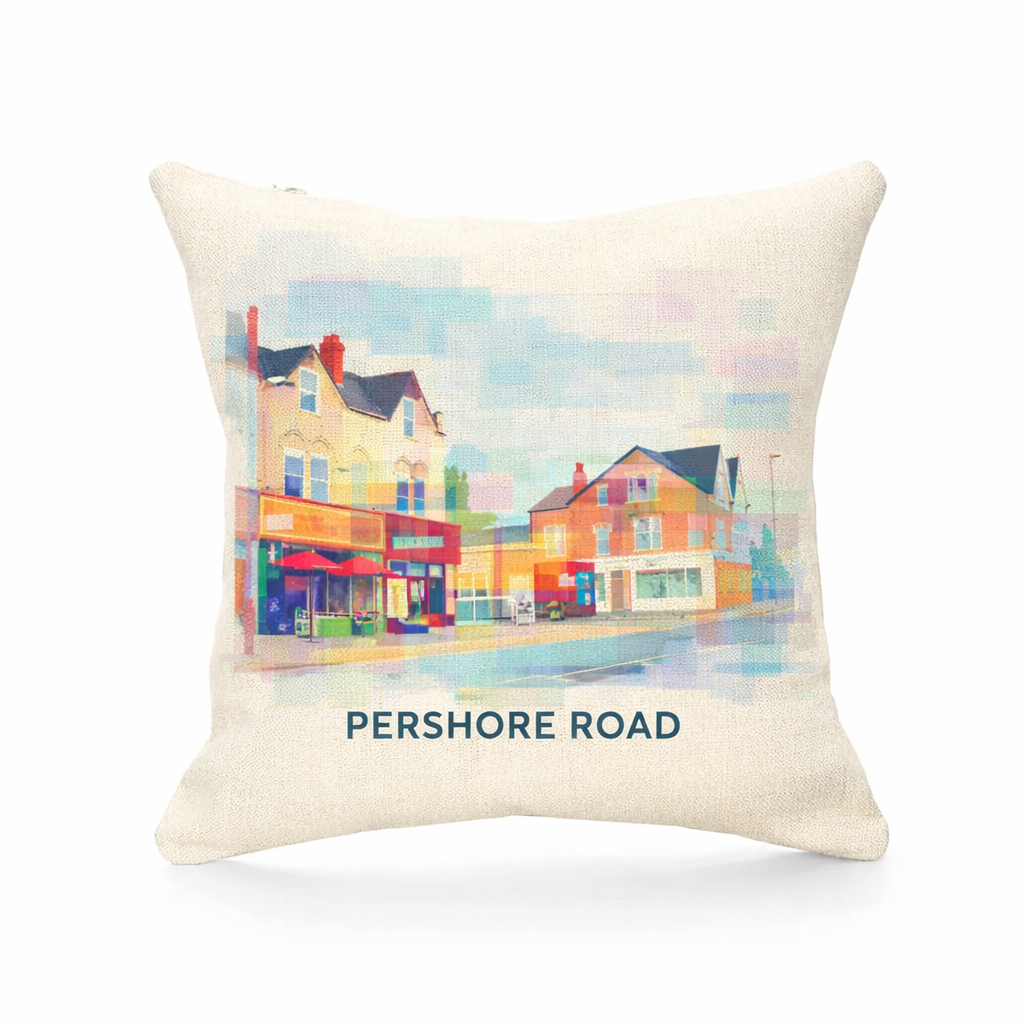 Cotteridge - Cushion - Vibrant Geometry Design - Pershore Road