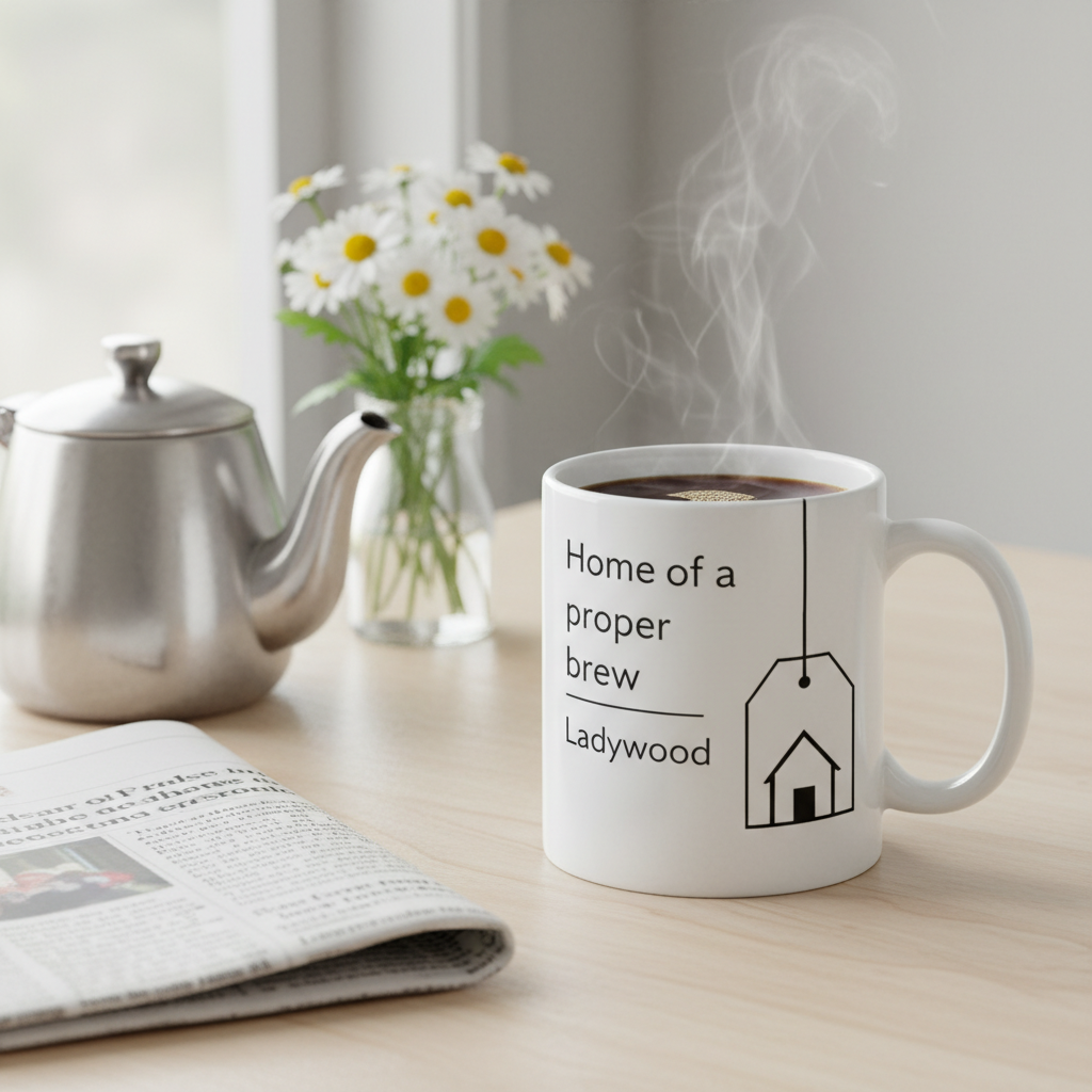 Ladywood - Mug - Local Brew Design