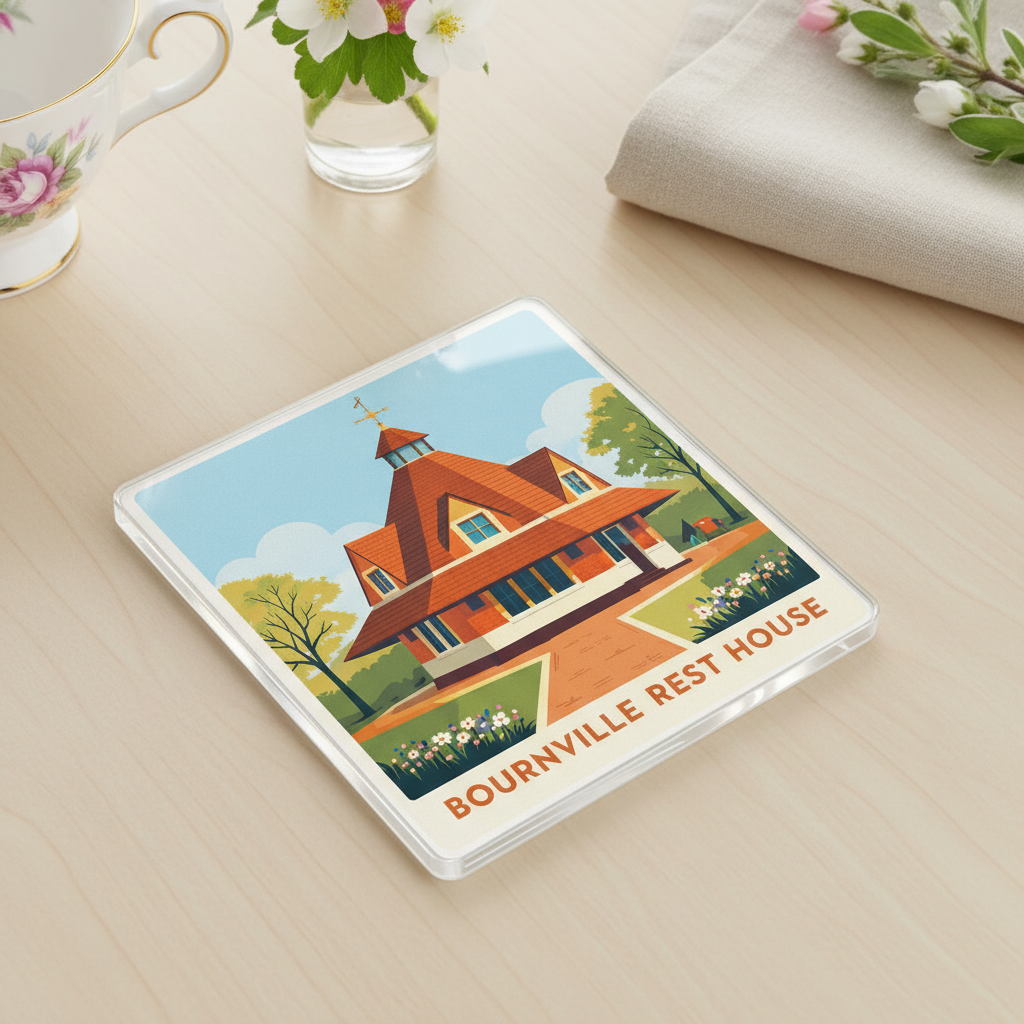 Bournville - Coaster - Mid-Century Retro - Bournville Rest House