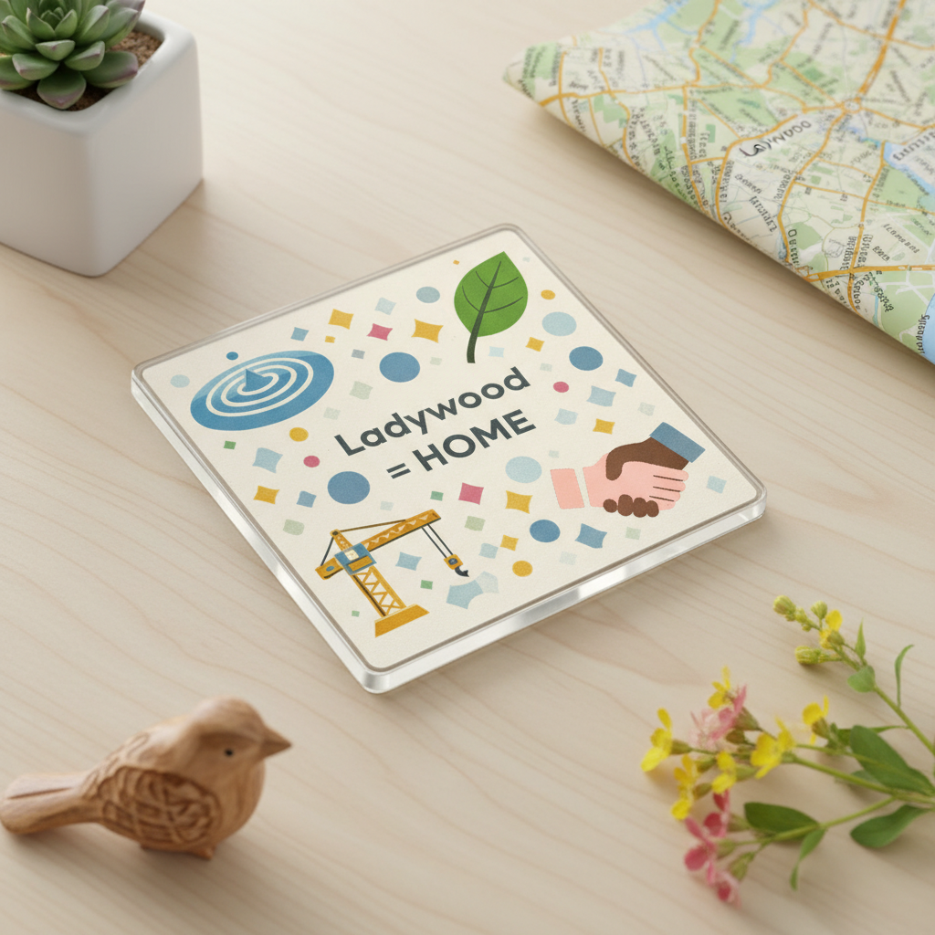 Ladywood - Coaster - Mid-Century Retro - Local Icons