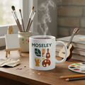Moseley - Mug - Geometric Grid Design