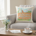 Weoley Castle - Cushion - Artistic Illustration Design - Weoley Castle Community Church