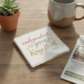 Kings Heath - Coaster - Soft Watercolours - Word Stack
