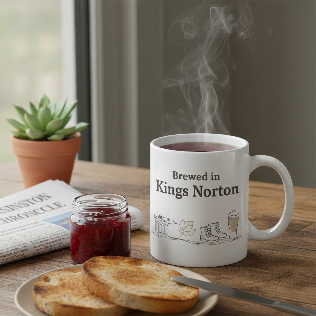 Kings Norton - Mug - Minimalist Illustration Design