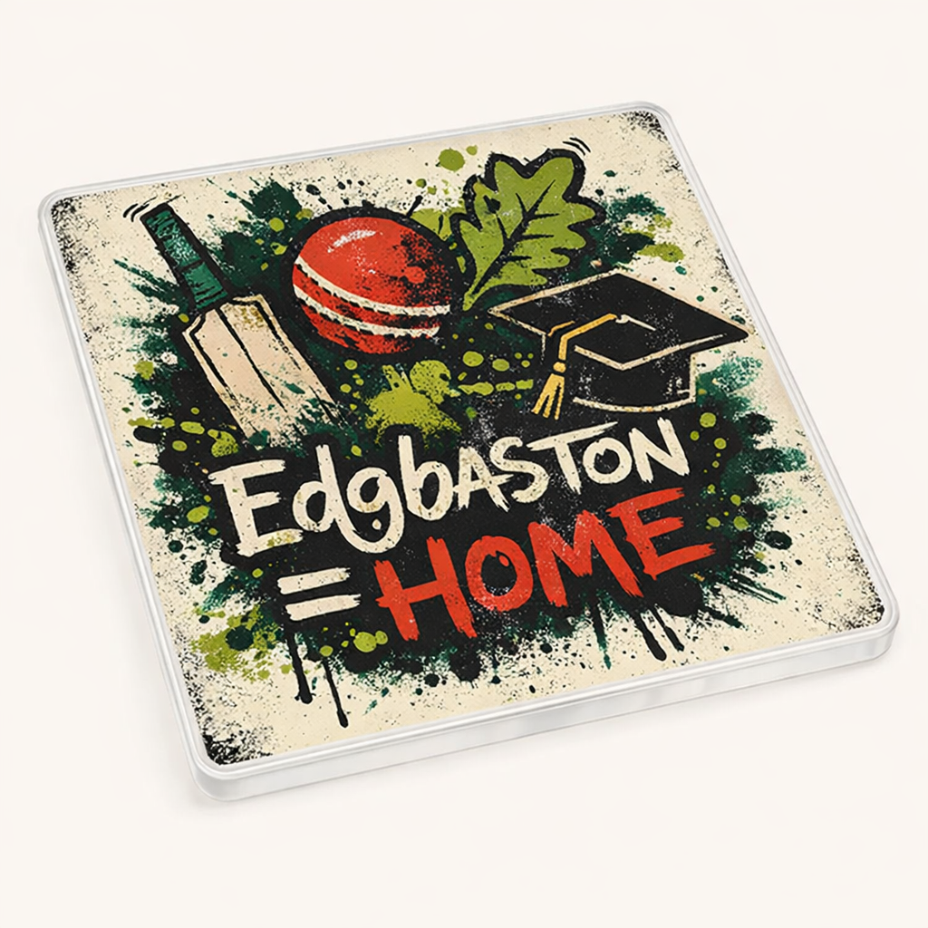 Edgbaston - Coaster - Urban Street Art - Local Icons