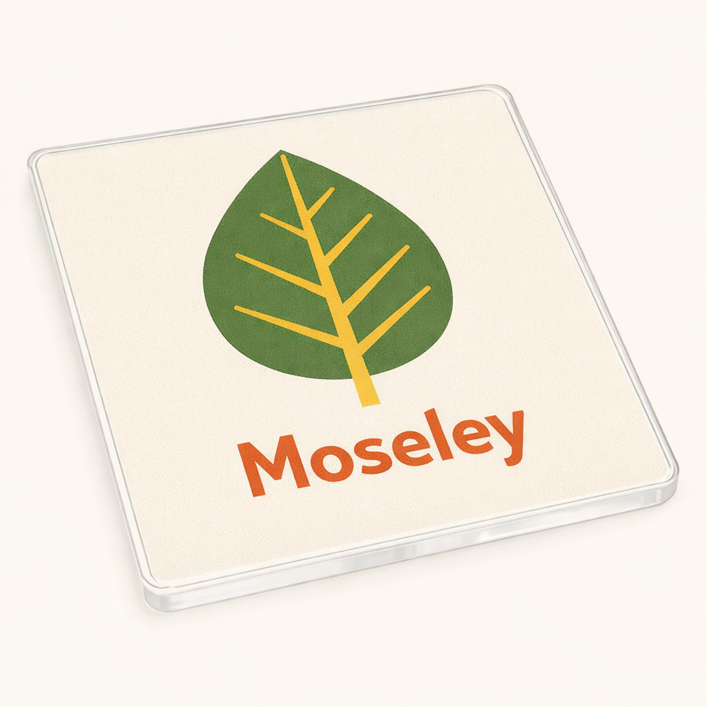 Moseley - Coaster - Mid-Century Retro - Leaf