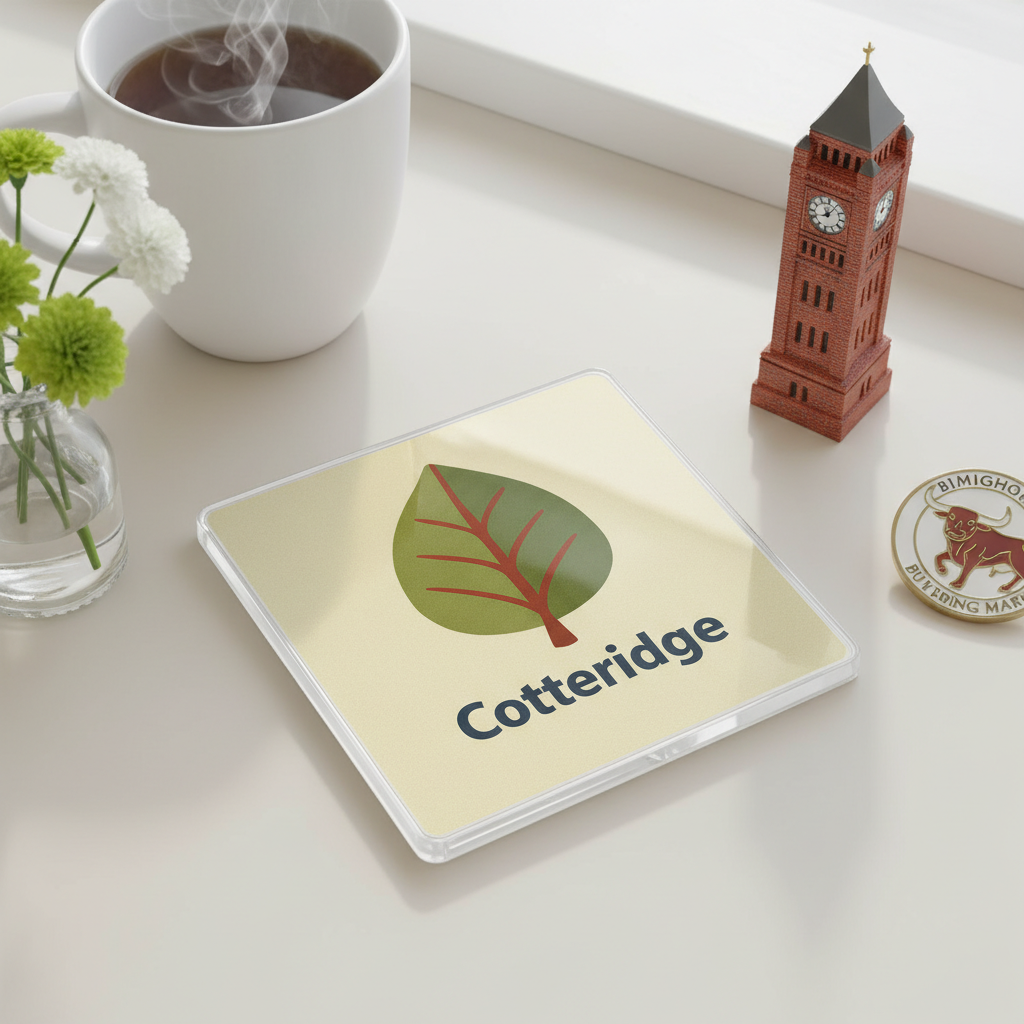 Cotteridge - Coaster - Mid-Century Retro - Leaf