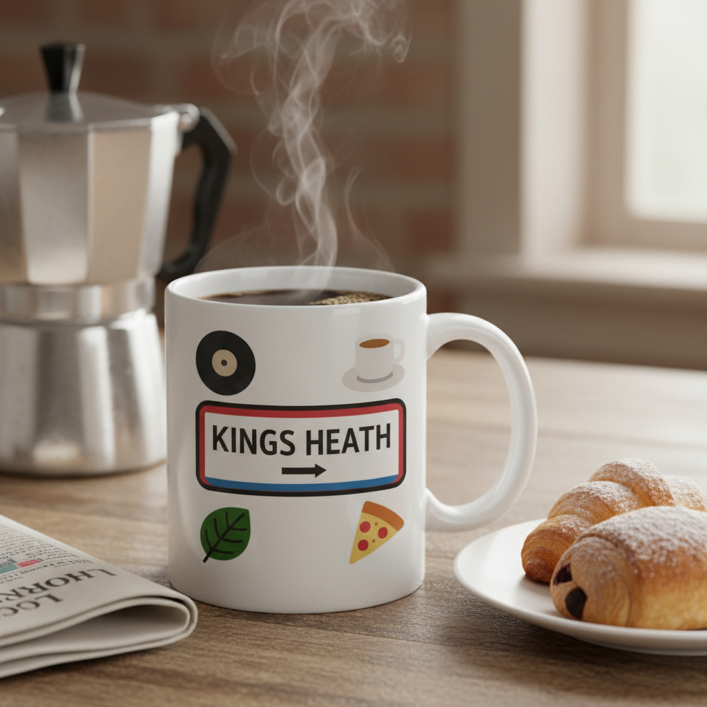 Kings Heath - Mug - Local Symbols Design