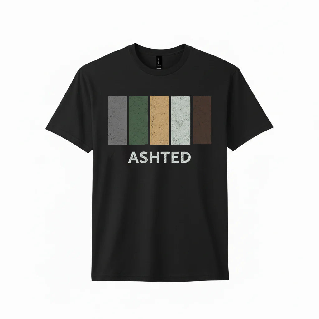 Ashted - T-Shirt - Colour Block Design