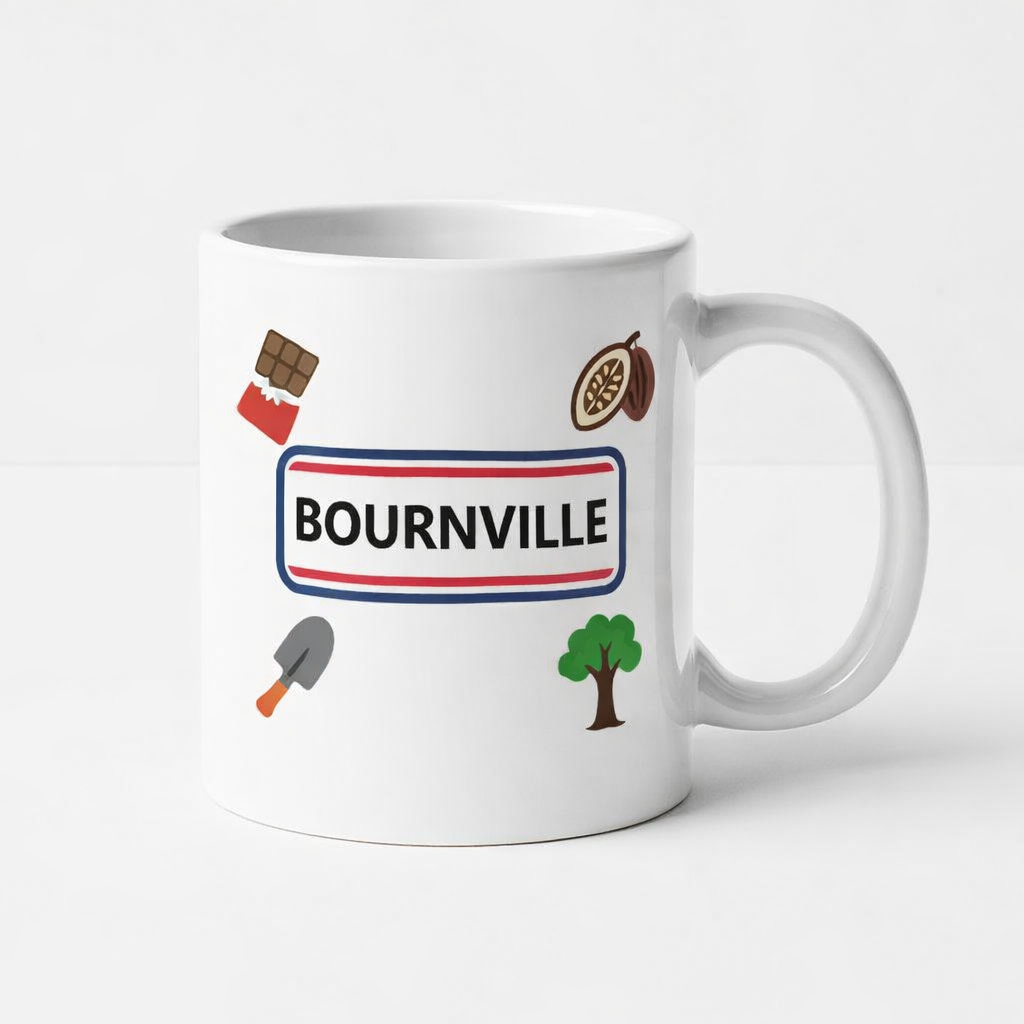 Bournville - Mug - Local Symbols Design