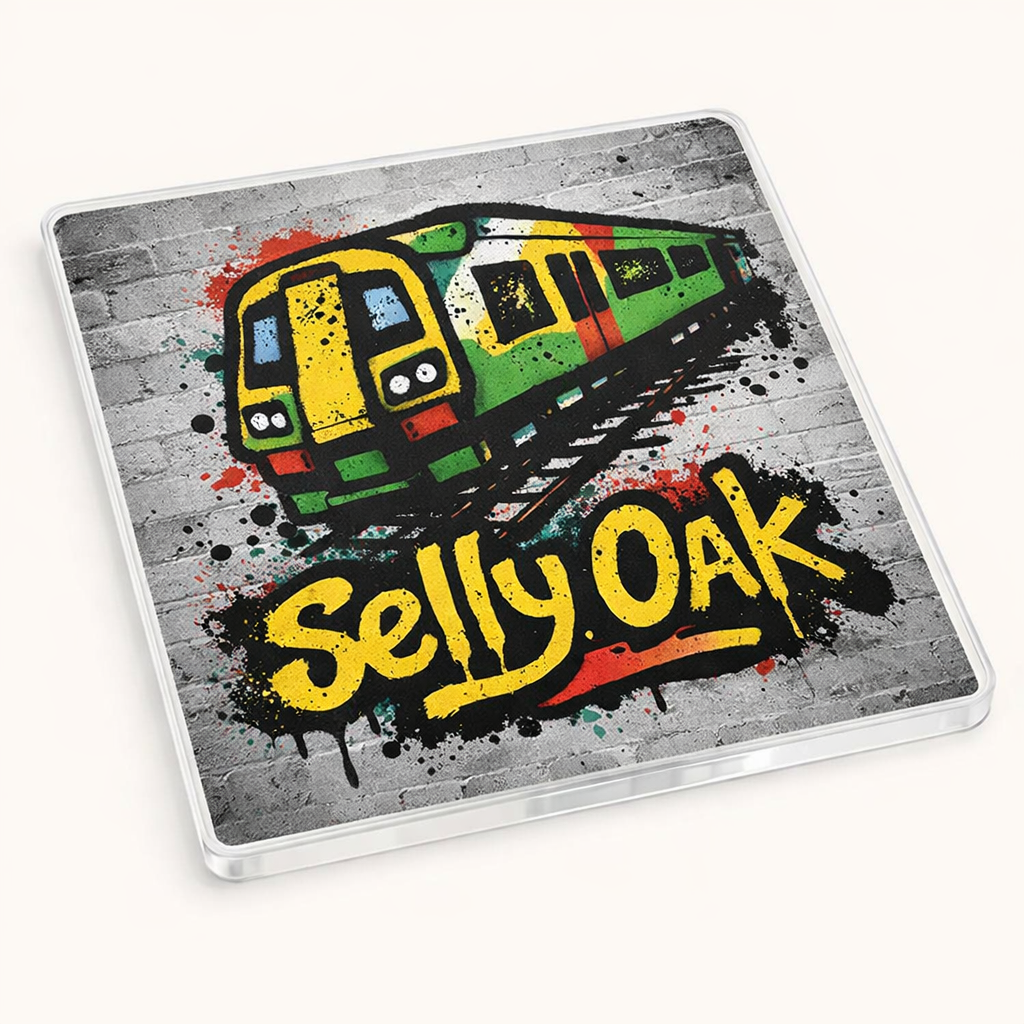 Selly Oak - Coaster - Urban Street Art - Train