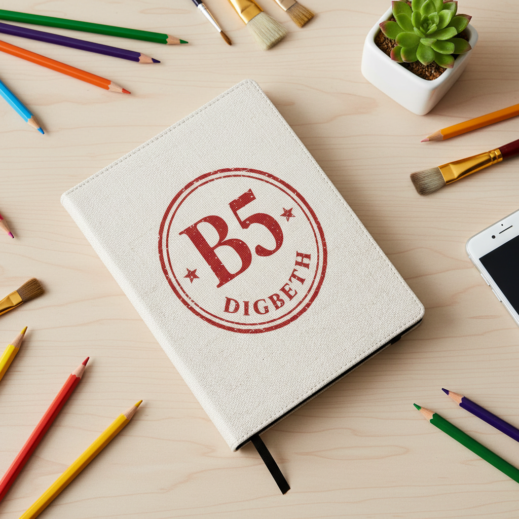 Digbeth - Notepad - Vintage Stamp Design