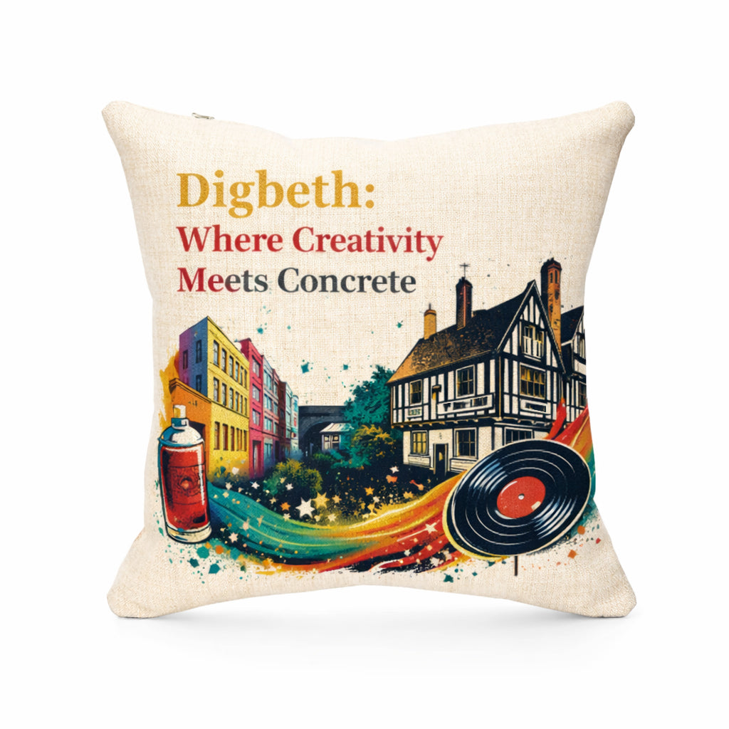 Digbeth - Cushion - Vibrant Civic Blend Design