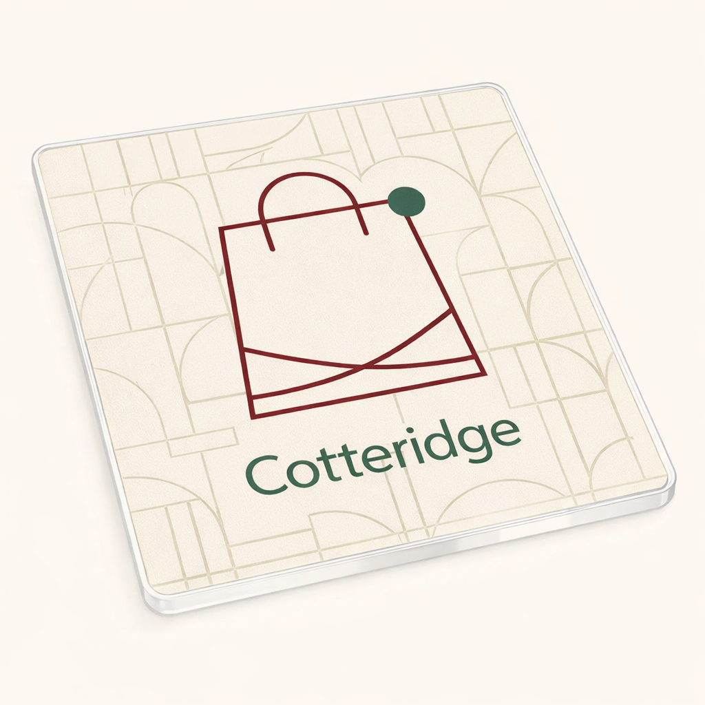 Cotteridge - Coaster - Geometric Lines - Shopping Bag