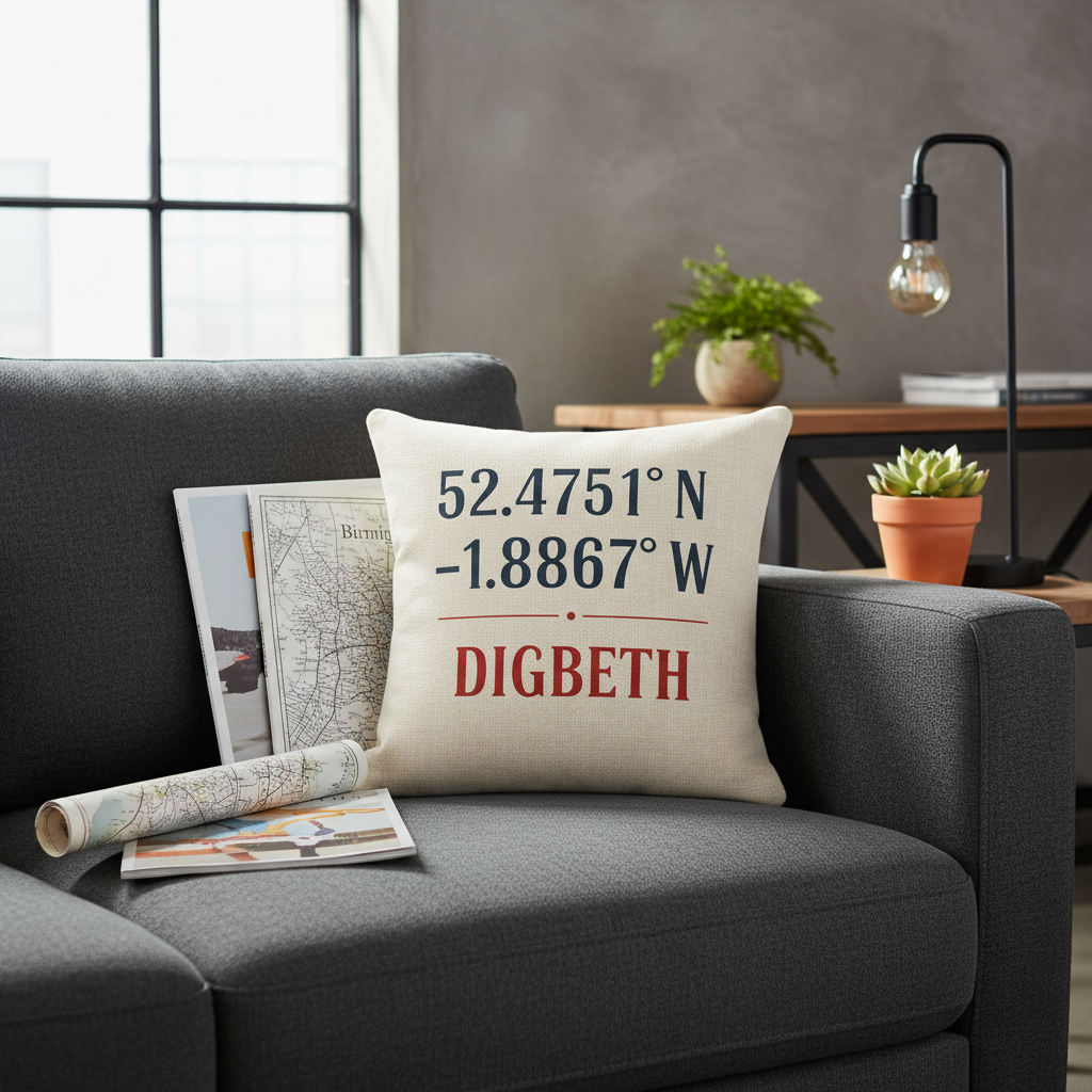 Digbeth - Cushion - Elegant Coordinates Design