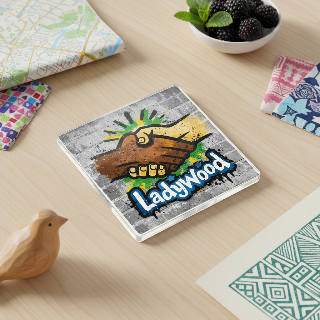 Ladywood - Coaster - Urban Street Art - Community