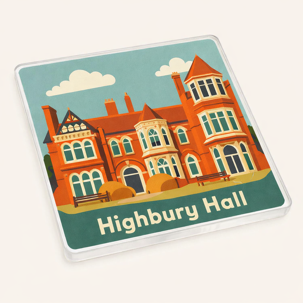 Kings Heath - Coaster - Mid-Century Retro - Higbury Hall