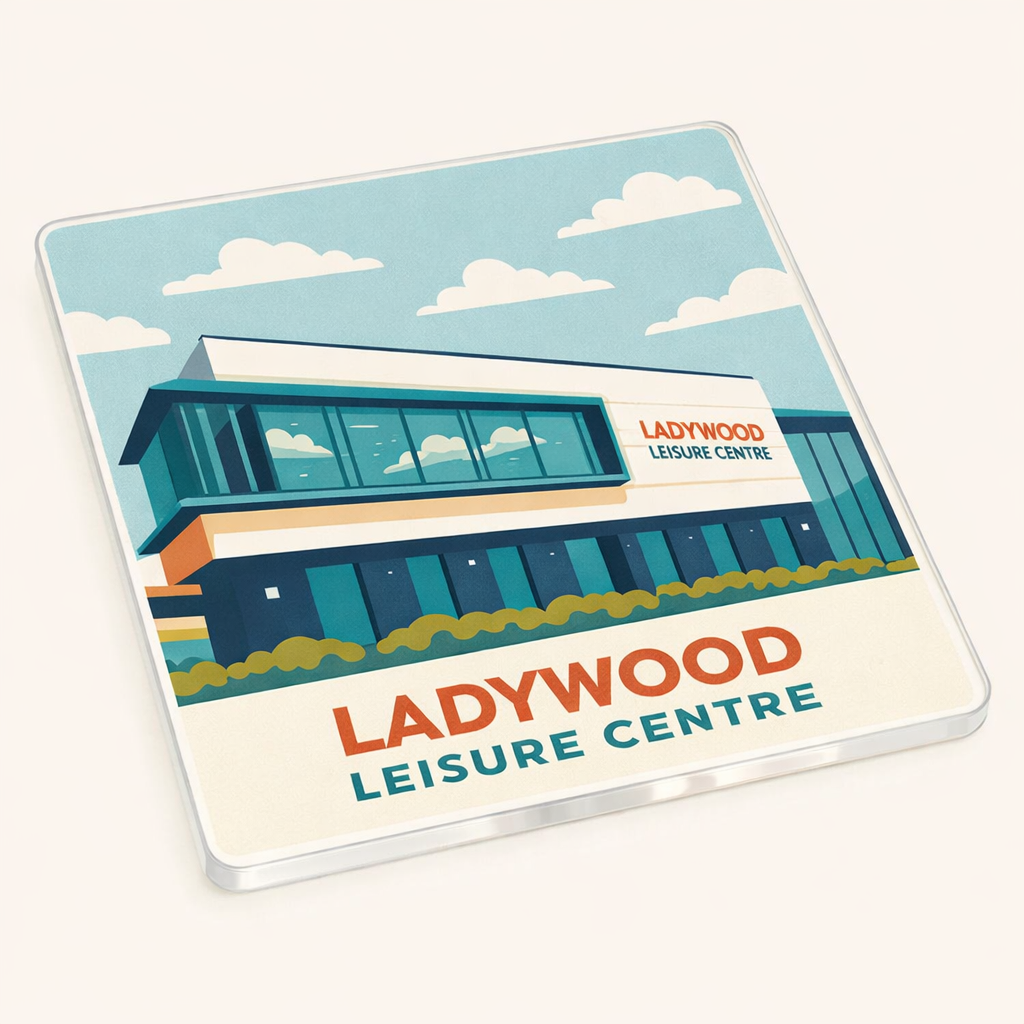 Ladywood - Coaster - Mid-Century Retro - Ladywood Leisure Centre