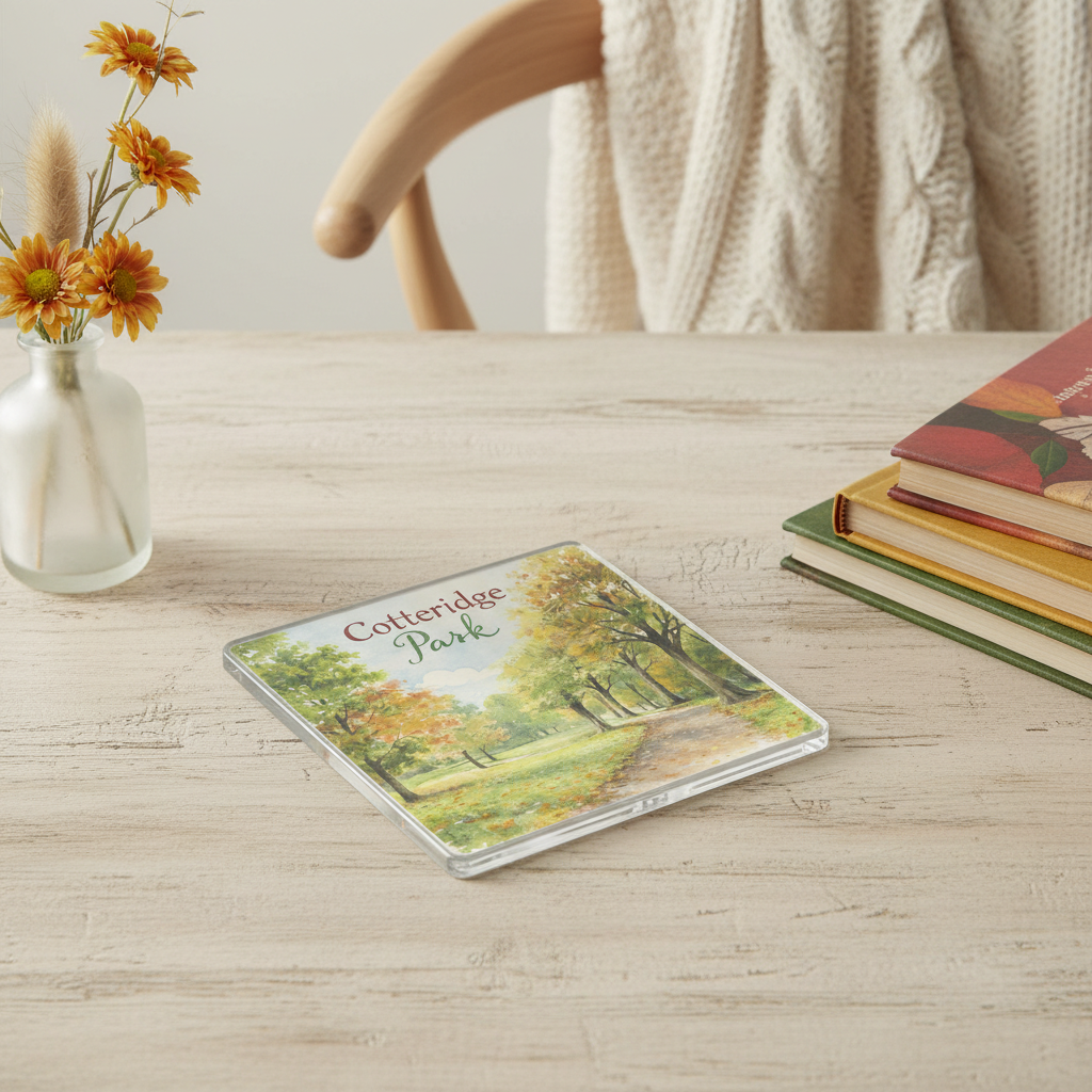 Cotteridge - Coaster - Soft Watercolours - Cotteridge Park