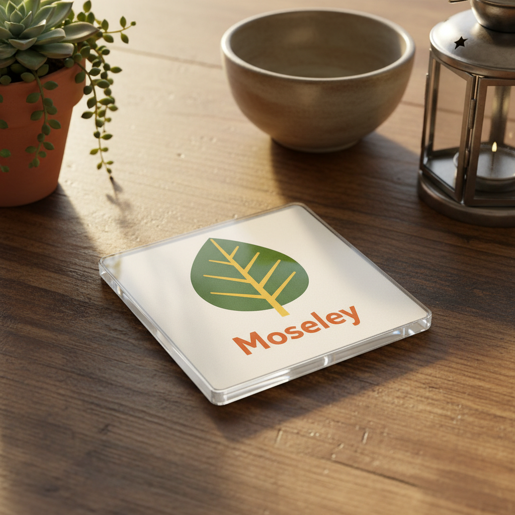 Moseley - Coaster - Mid-Century Retro - Leaf