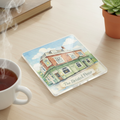 Selly Oak - Coaster - Soft Watercolours - The Bristol Pear Pub
