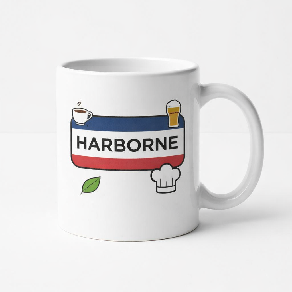 Harborne - Mug - Local Symbols Design