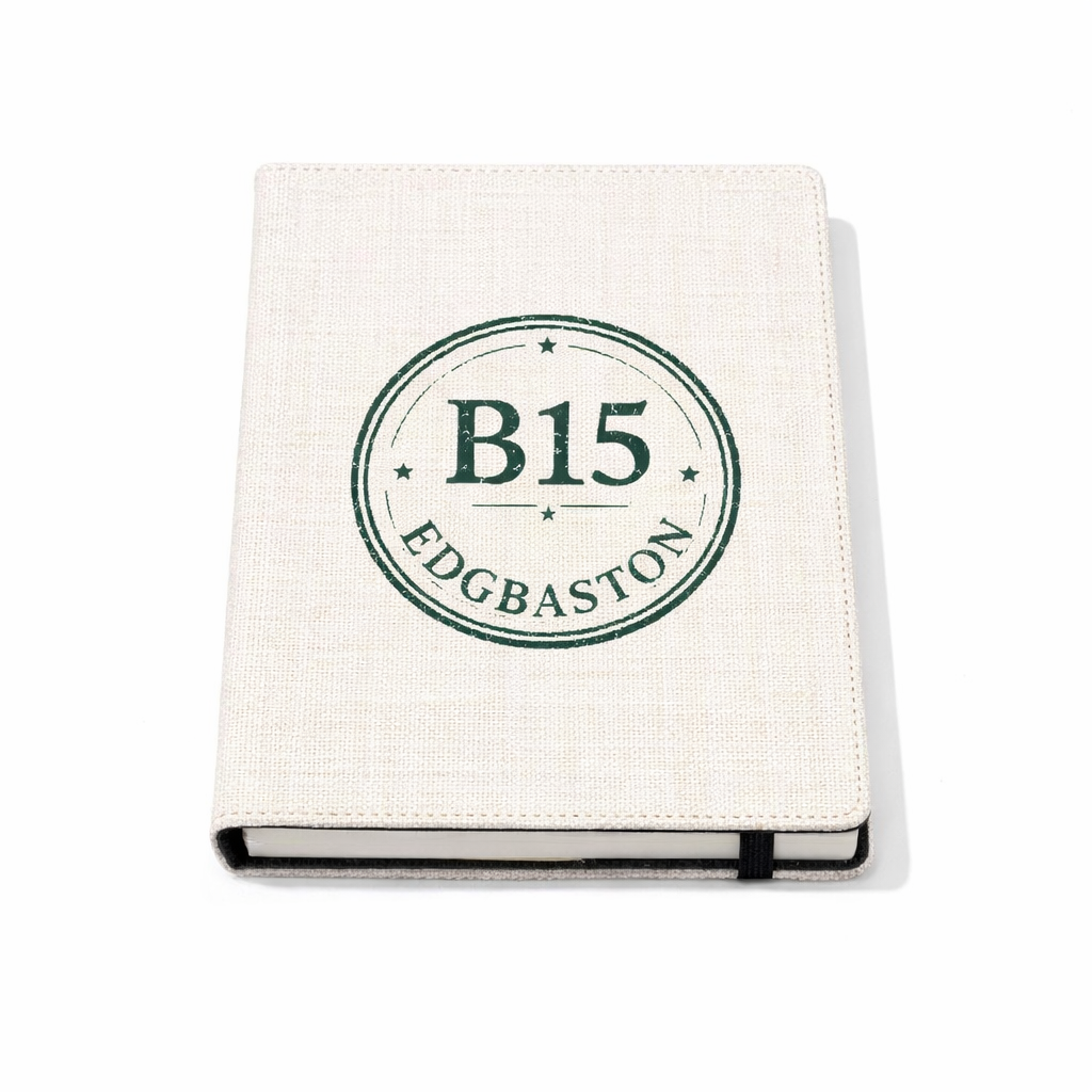 Edgbaston - Notepad - Vintage Stamp Design