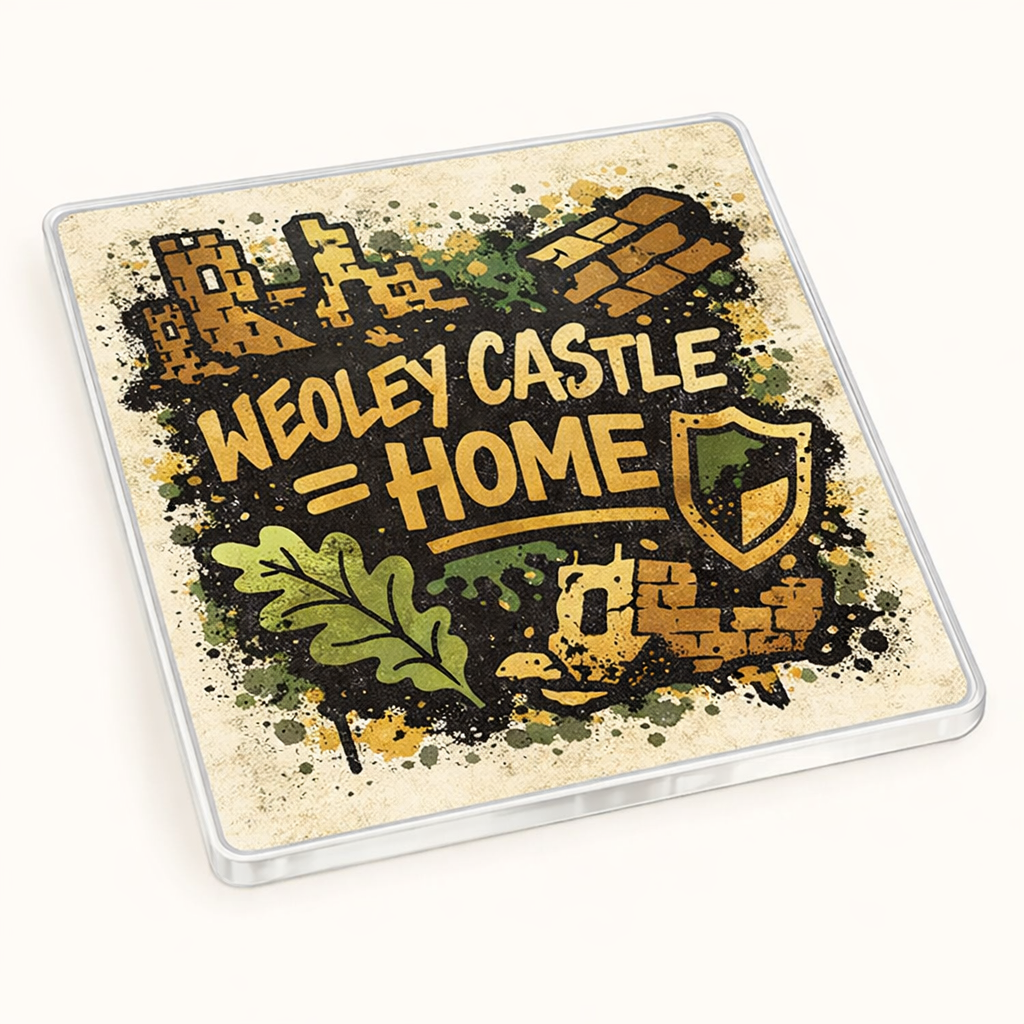 Weoley Castle - Coaster - Urban Street Art - Local Icons