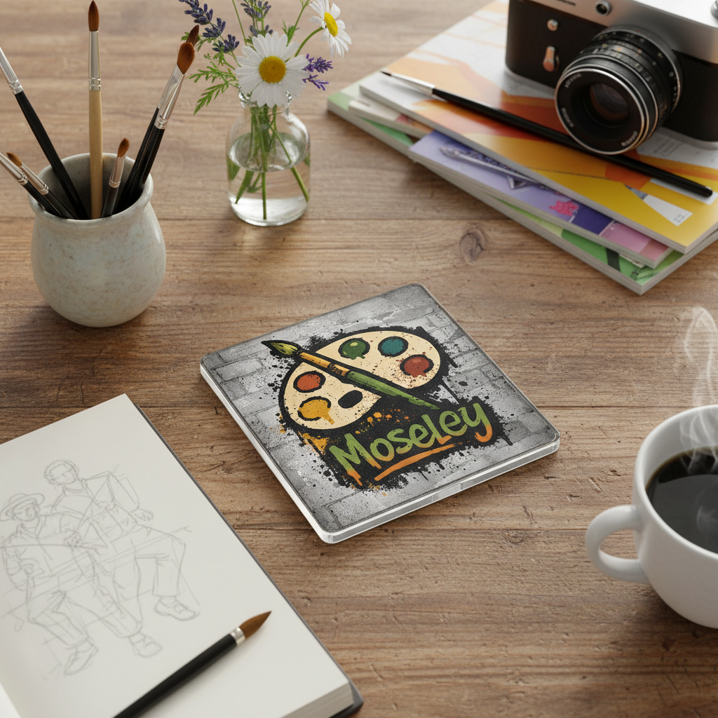 Moseley - Coaster - Urban Street Art - Artist's Palette