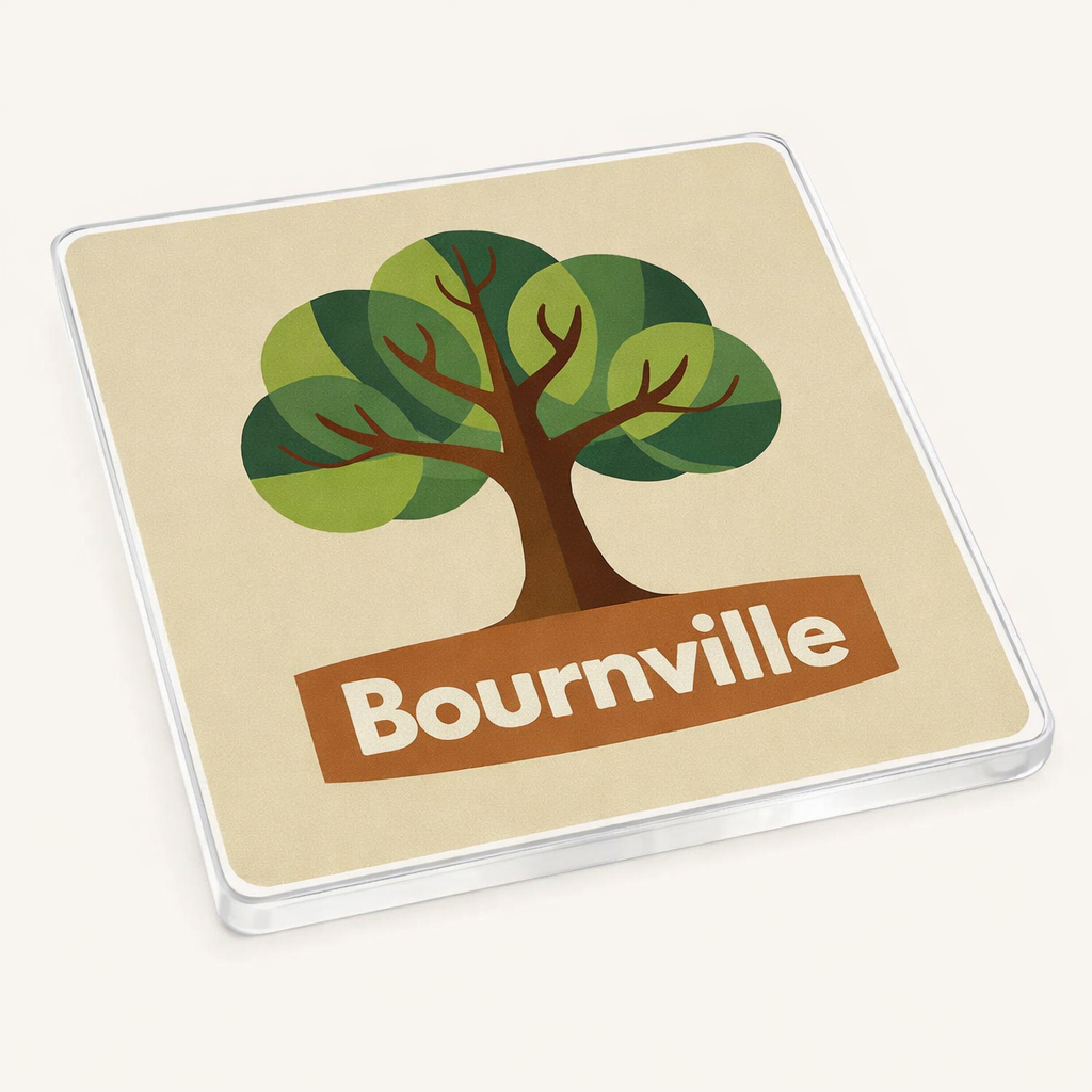 Bournville - Coaster - Mid-Century Retro - Tree