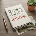 Cotteridge - Notepad - Minimalist Coordinates Design