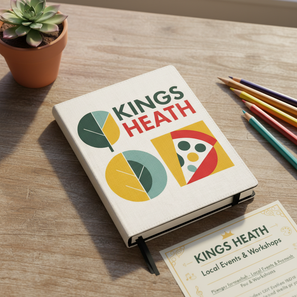 Kings Heath - Notepad - Geometric Iconography Design