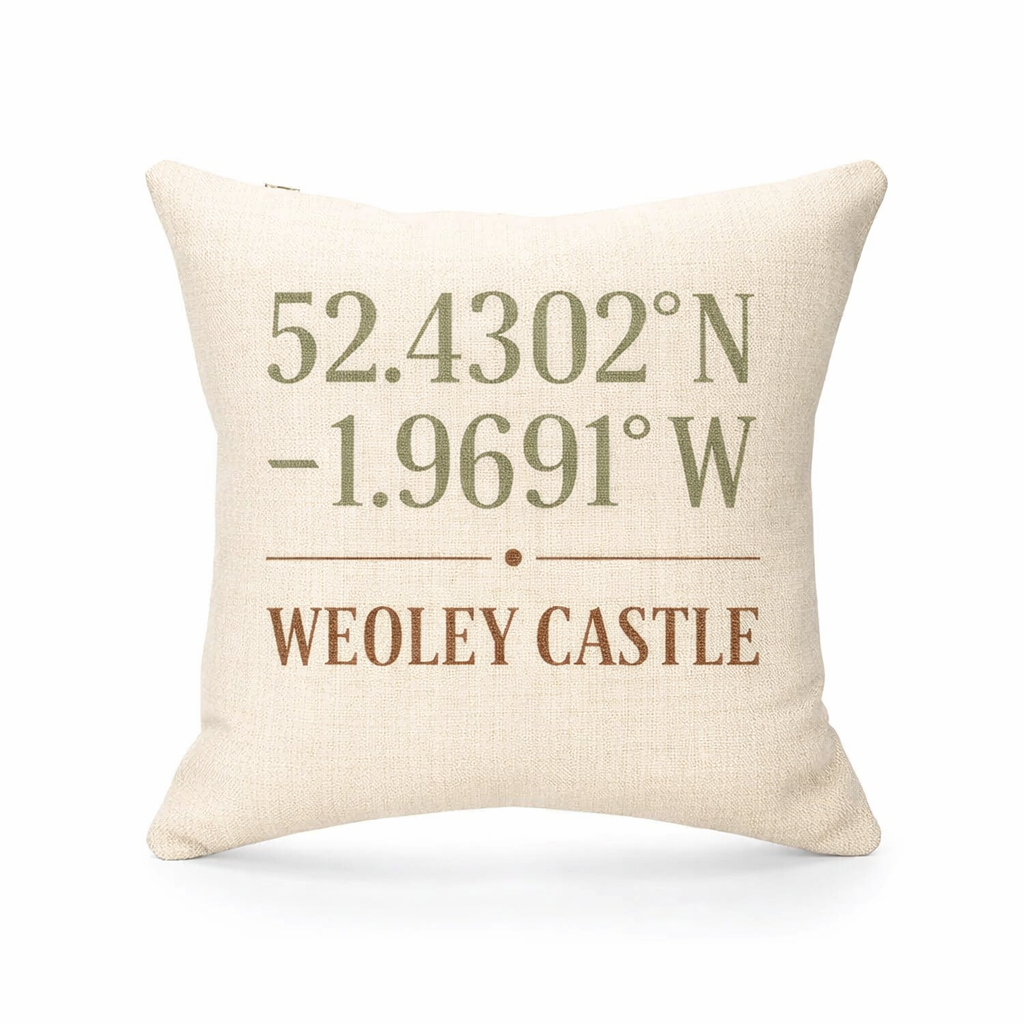 Weoley Castle - Cushion - Elegant Coordinates Design