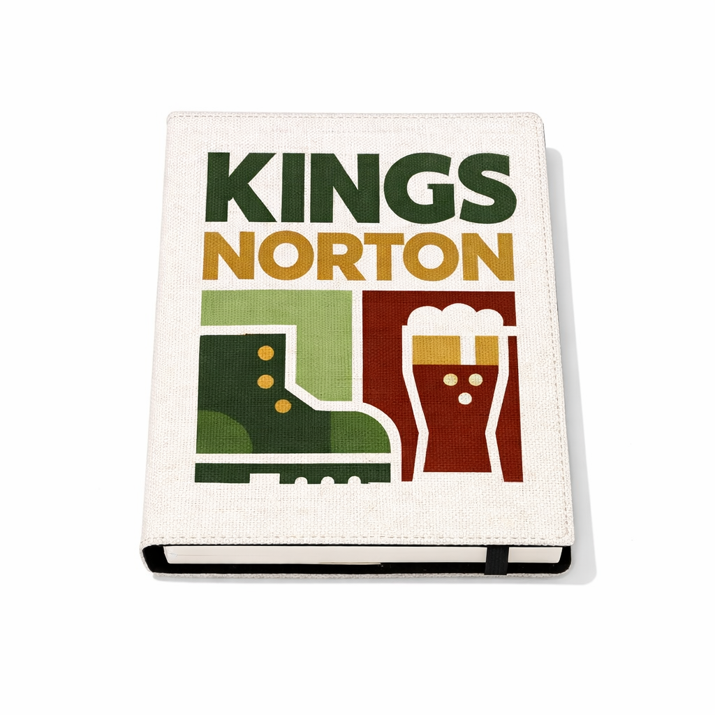 Kings Norton - Notepad - Geometric Iconography Design