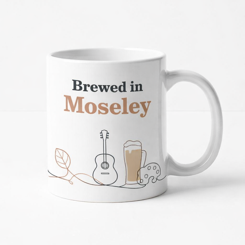 Moseley - Mug - Minimalist Illustration Design