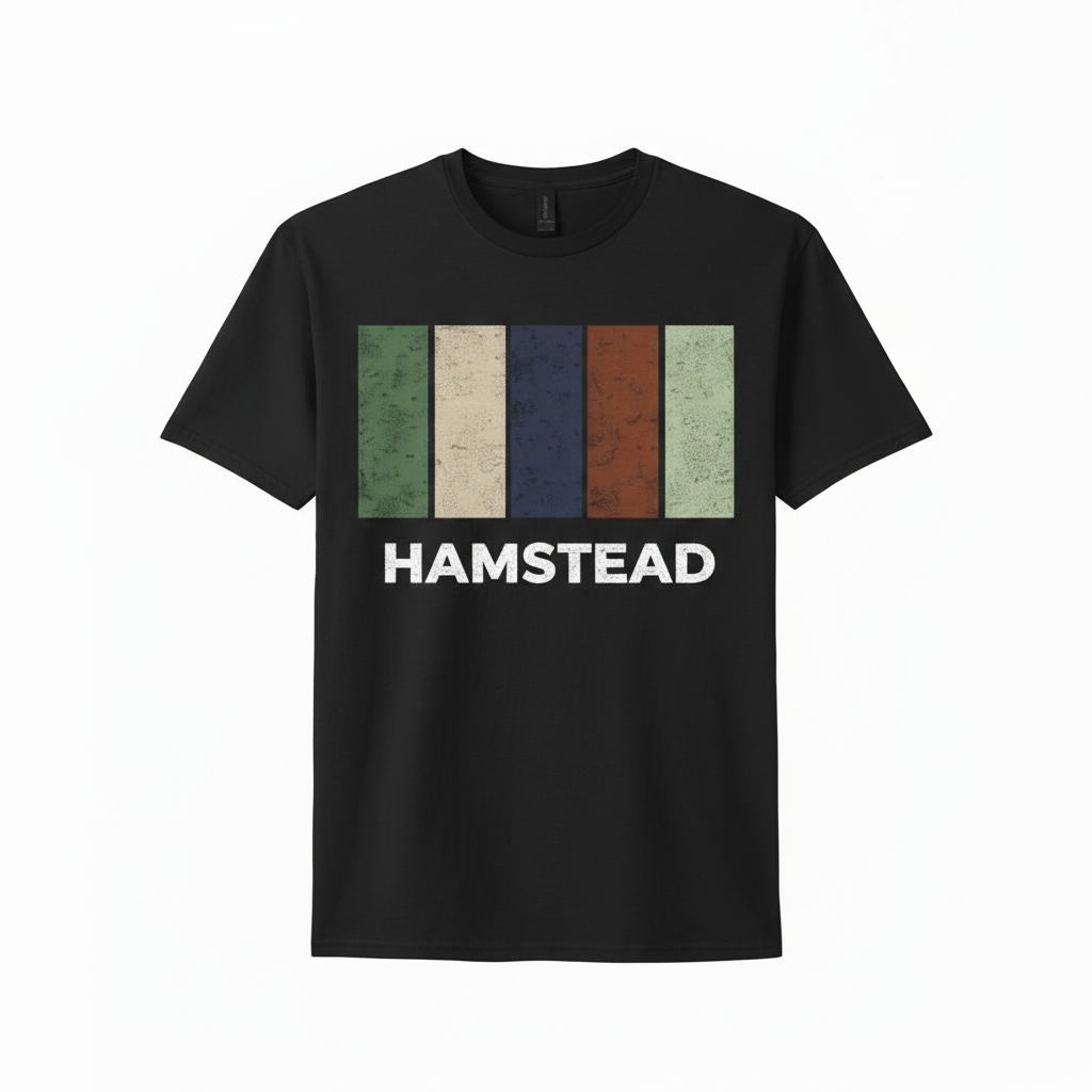 Hamstead - T-Shirt - Colour Block Design
