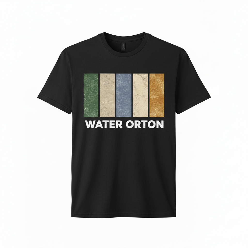 Water Orton - T-Shirt - Colour Block Design