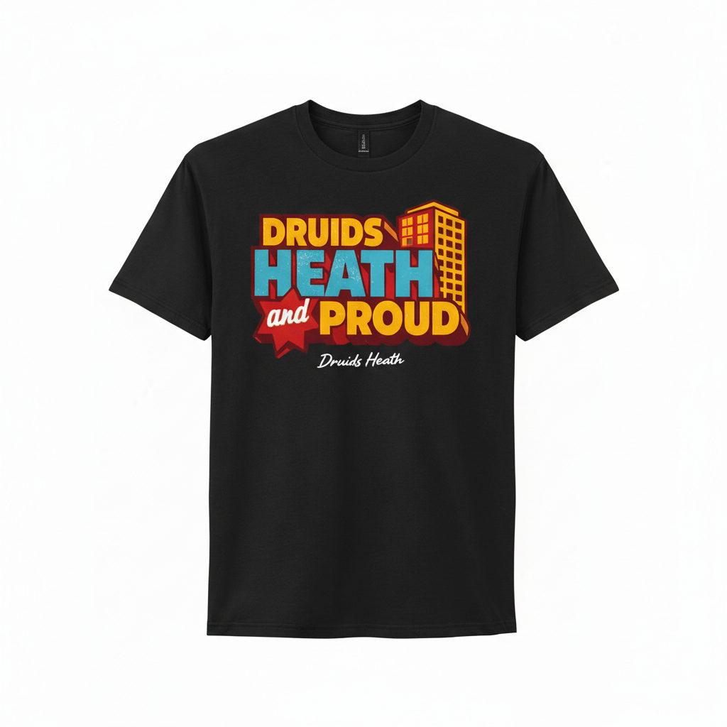 Druids Heath - T-Shirt - Loud Local Love Design