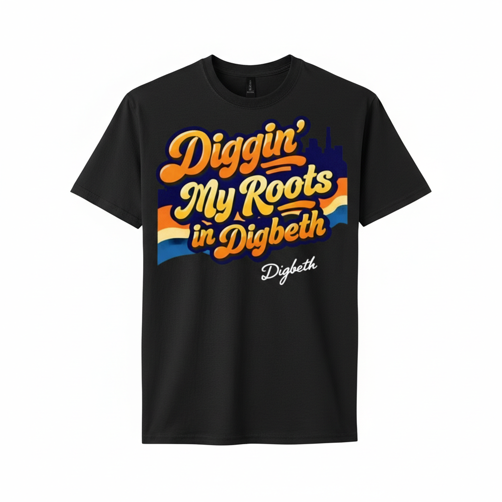 Digbeth - T-Shirt - Loud Local Love Design