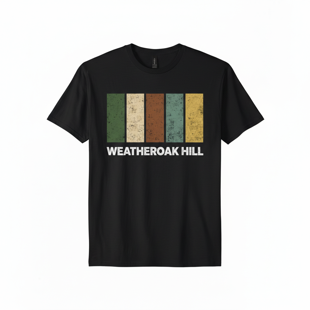 Weatheroak Hill - T-Shirt - Colour Block Design