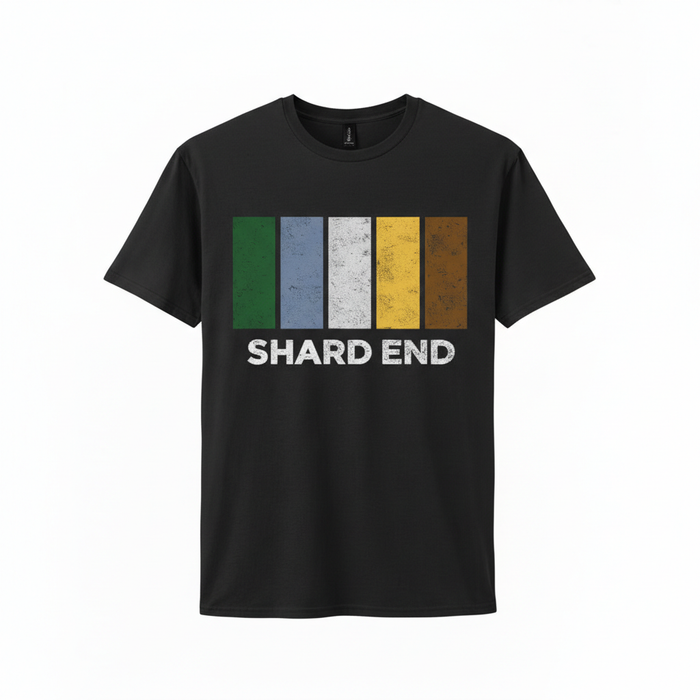 Shard End - T-Shirt - Colour Block Design