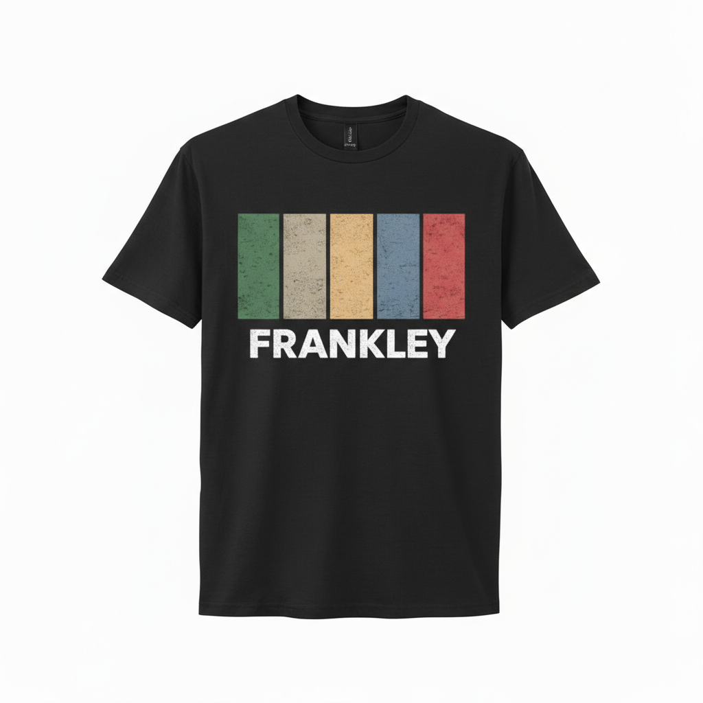 Frankley - T-Shirt - Colour Block Design