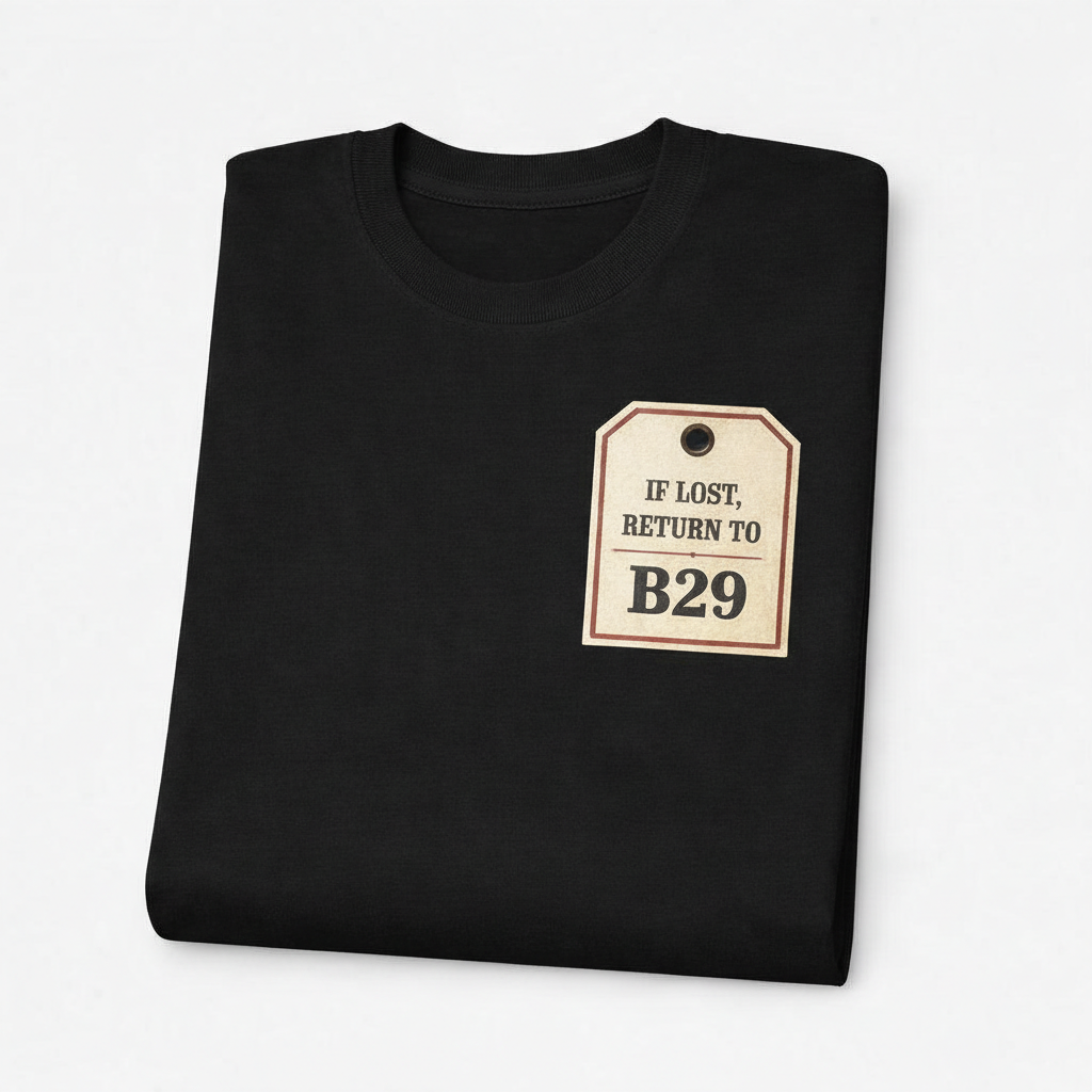 Selly Oak - T-Shirt - If lost, return to B29 Design