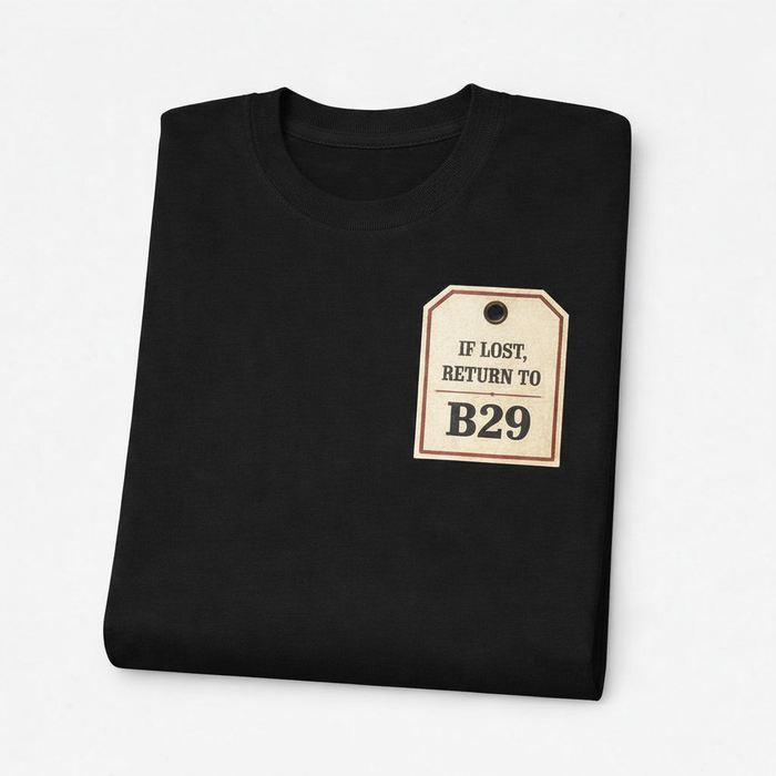 Selly Oak - T-Shirt - If lost, return to B29 Design