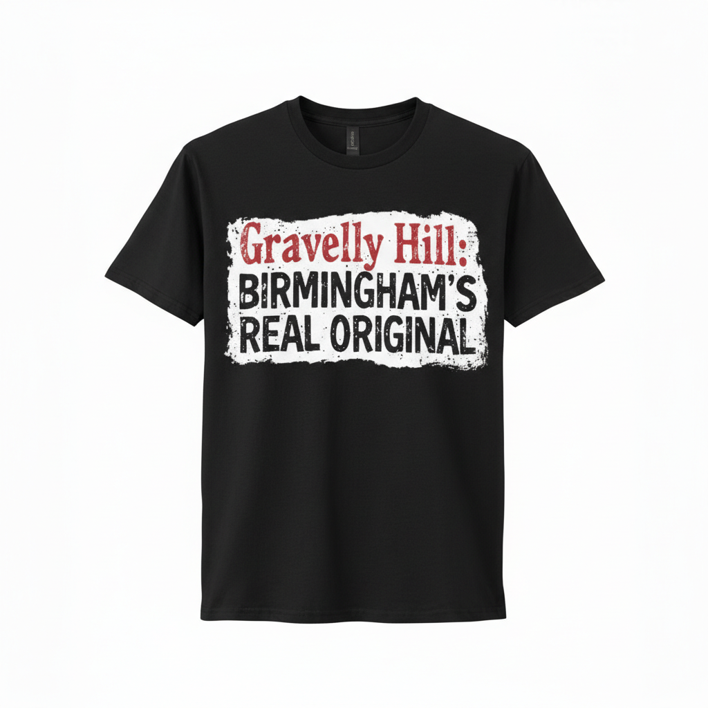 Gravelly Hill - T-Shirt - Urban Heritage Design