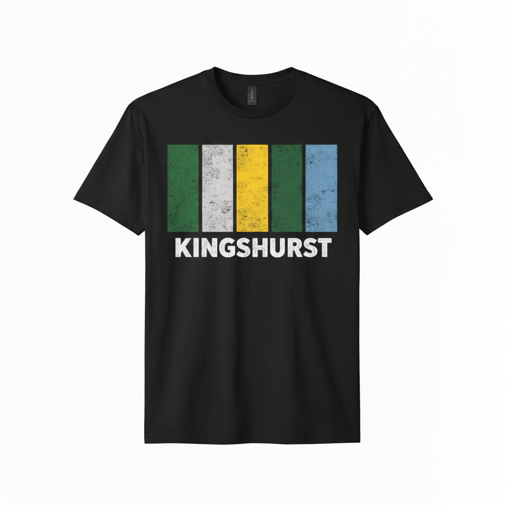 Kingshurst - T-Shirt - Colour Block Design