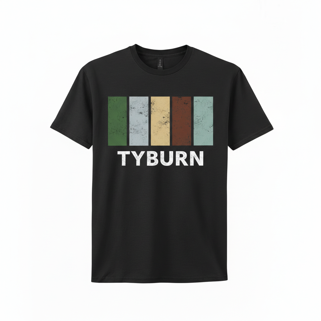 Tyburn - T-Shirt - Colour Block Design